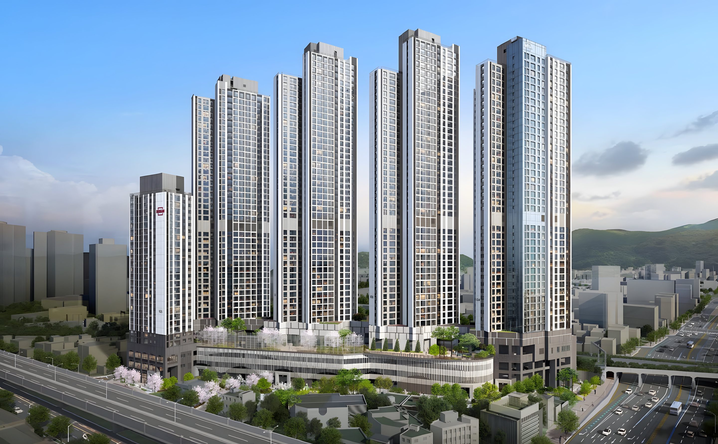 서면 어반센트 데시앙 투시도