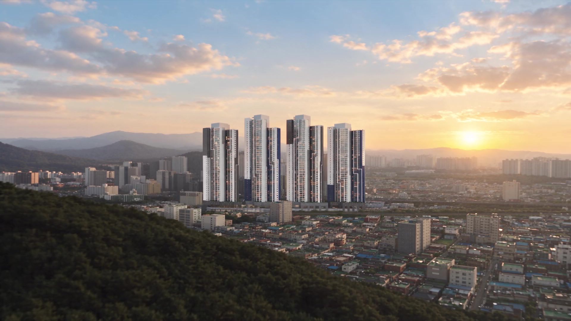 서면 어반센트 데시앙 조감